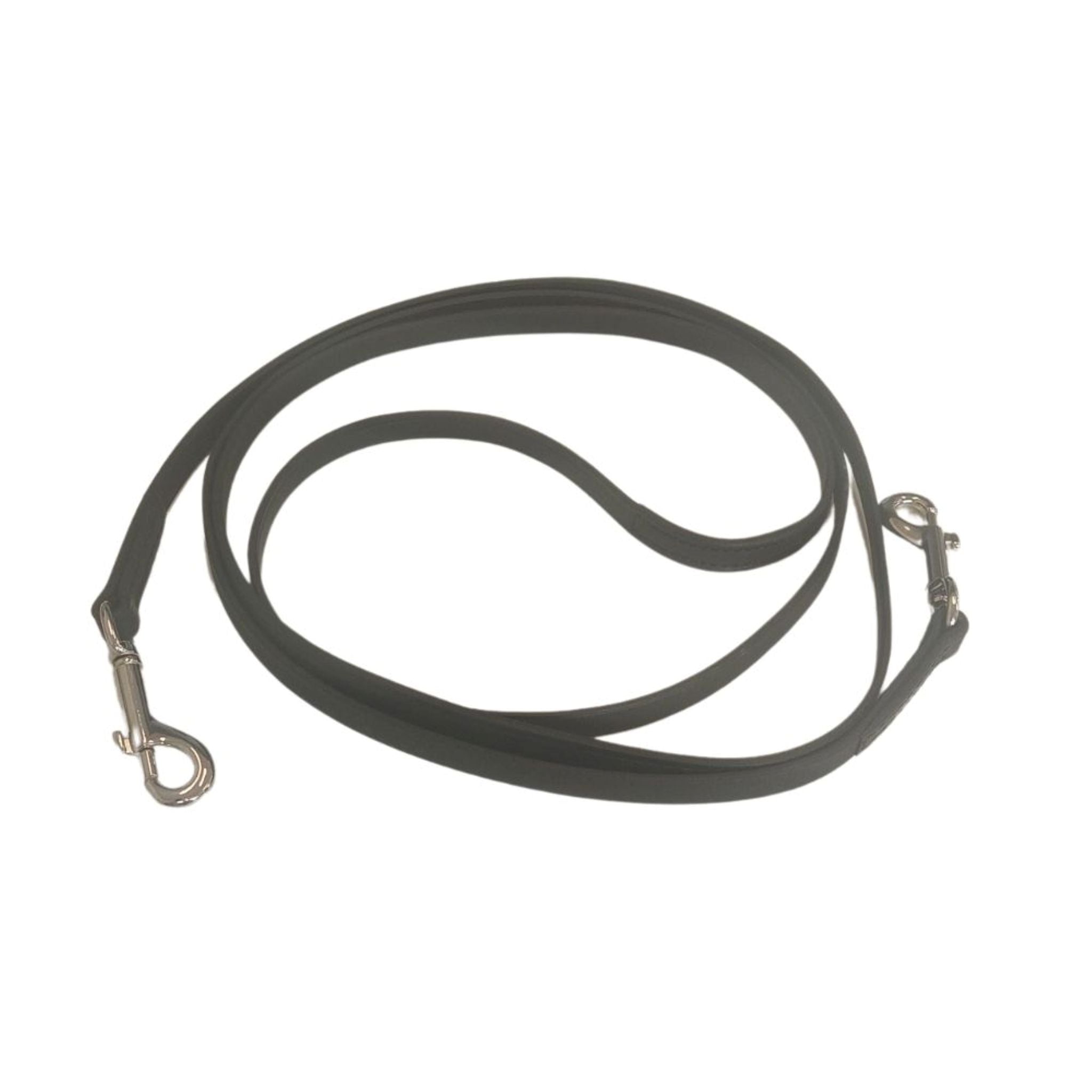 Lederzügel, mit Karabiner, ohne Stegen