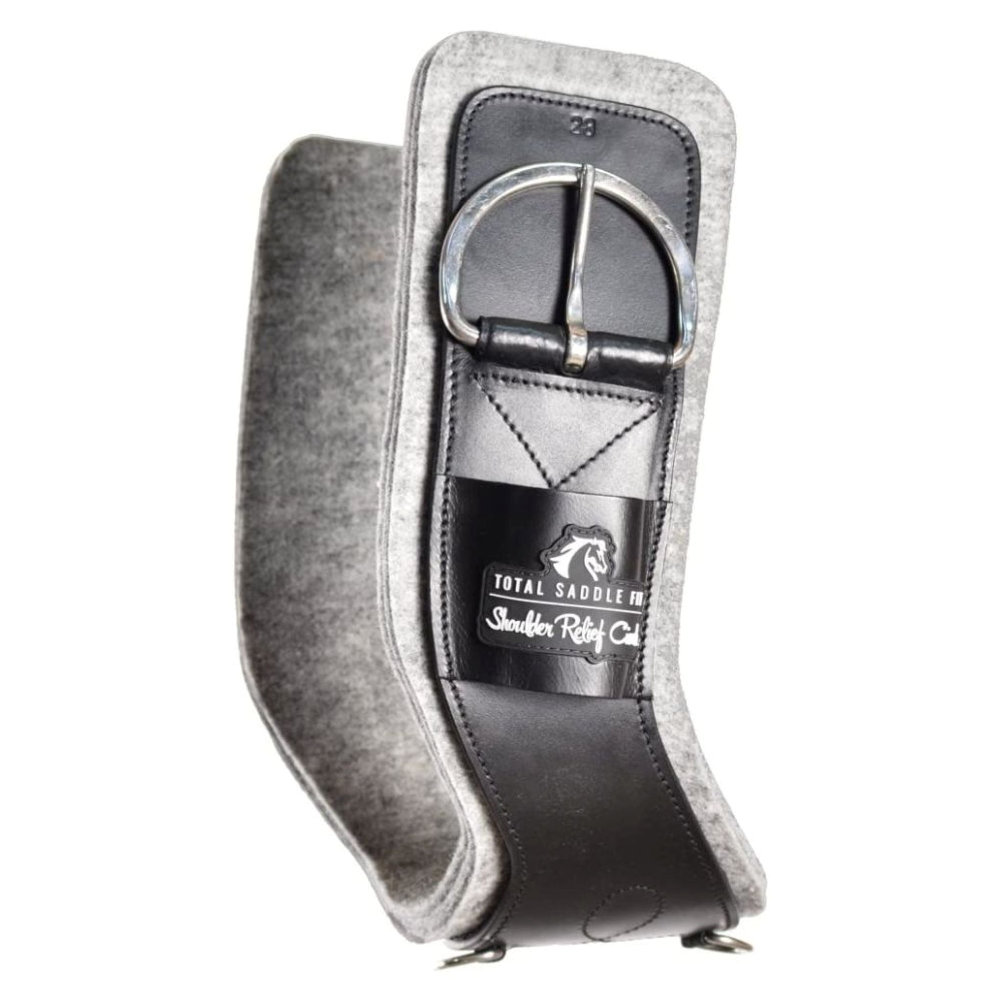 Total Saddle Fit - Schulterentlastung - Westerngurt / Farbe:Schwarz / Größe:30