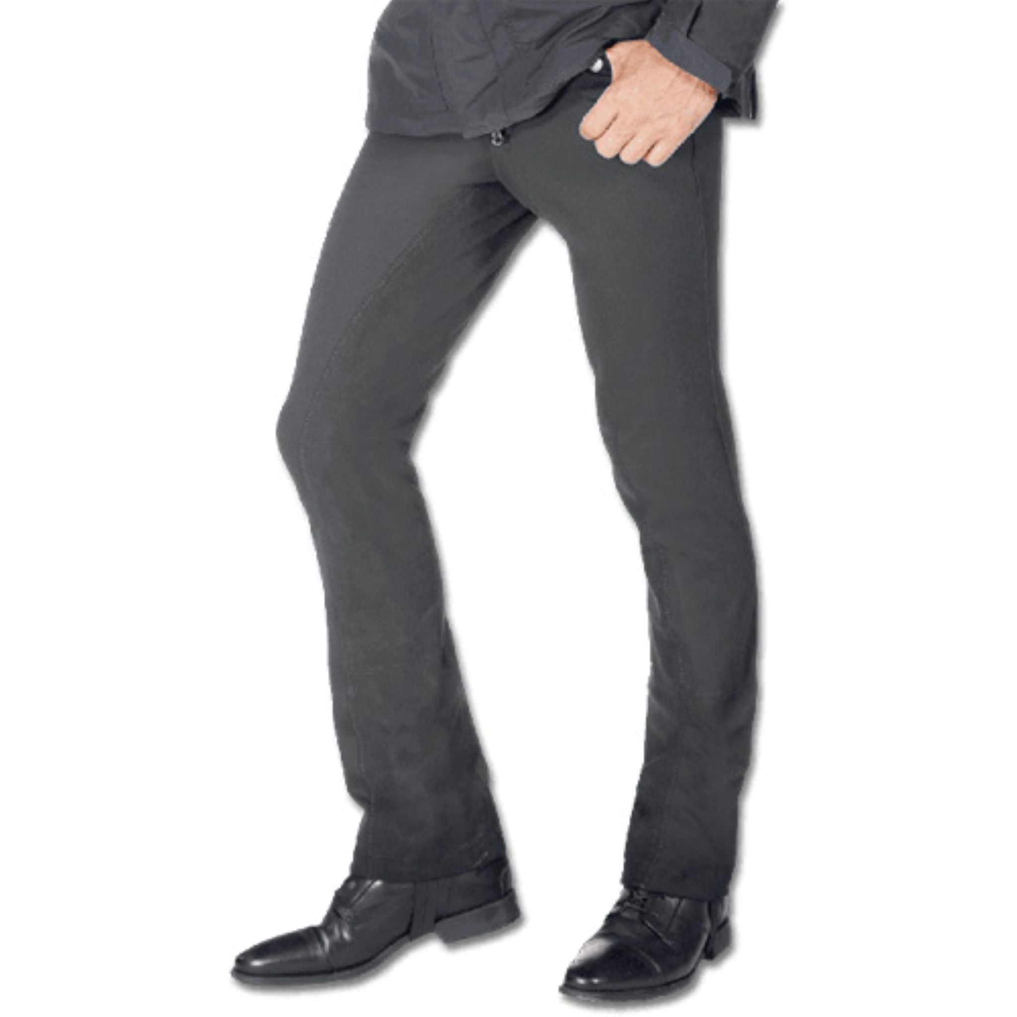 ELT REITHOSE "MICRO JODHPUR", HERREN / Farbe:Grau / Größe:48 von ICE - Line - ICE - line Reitsport