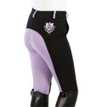 PFIFF Kinderreithose "ELISA", Vollbesatz, Größe 152, Farbe lila/navy von ICE - Line - ICE - line Reitsport