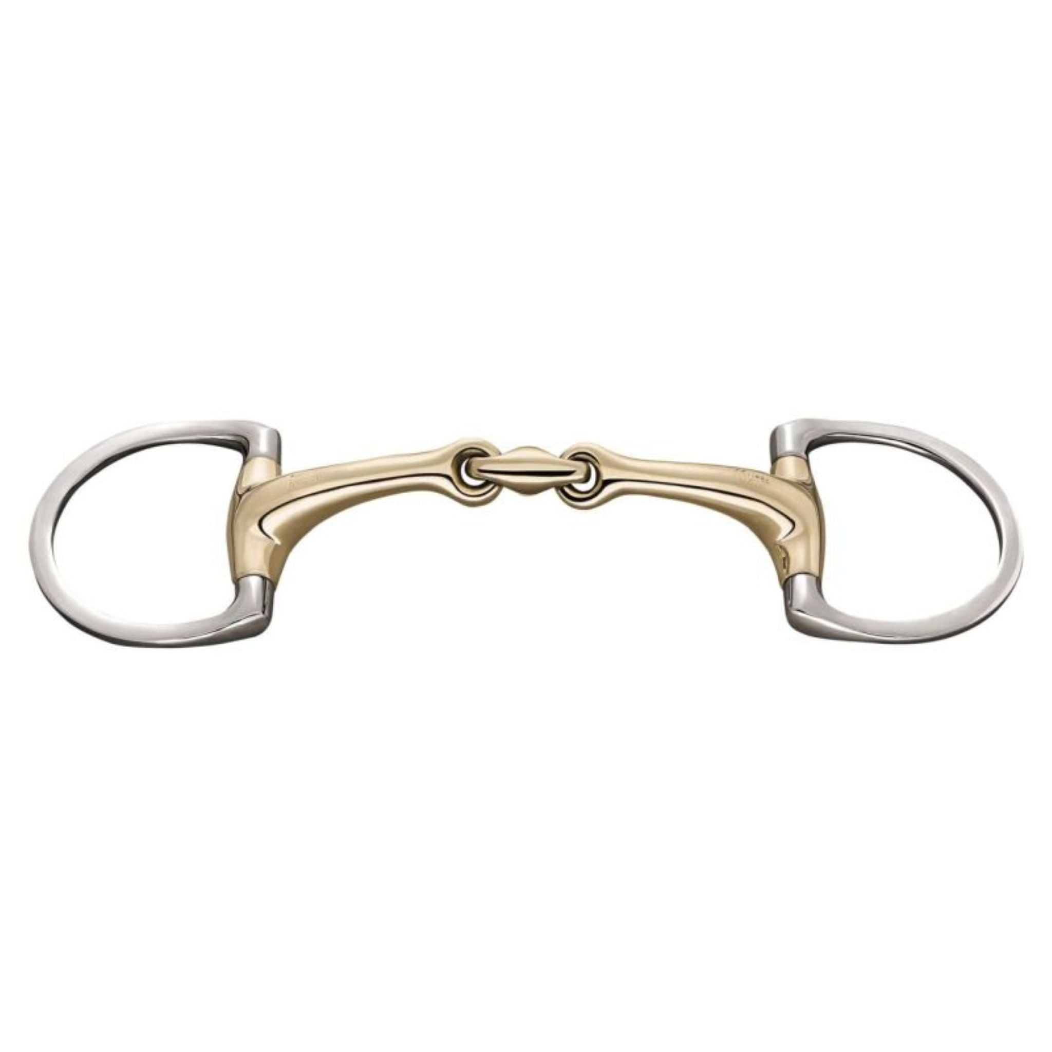 SPRENGER Dynamic RS Olivenkopf - Unterlegtrense mit D - förmigem Ring, 14 mm doppelt gebrochen von ICE - Line - ICE - line Reitsport